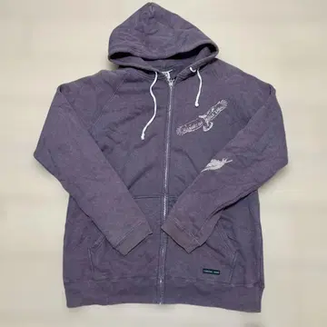 AHOPE HEMP 퍼플 집업 후드티