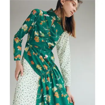 Jancidium 잔시둠 하이넥 롱 원피스