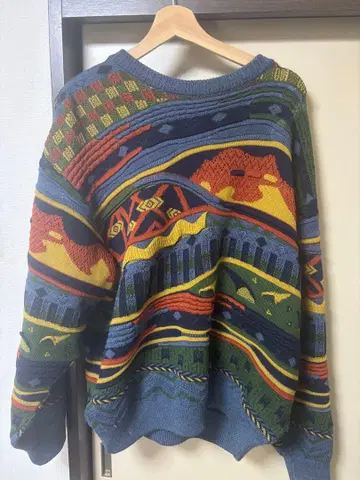 gecdu XL 컬러풀 스웨터