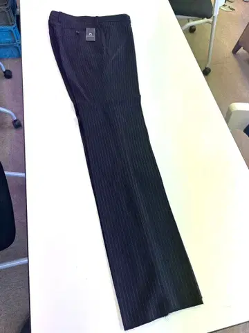 블랙 스트라이프 슬랙스