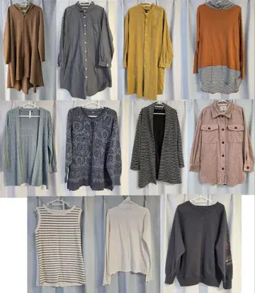 여성용 의류 묶음 판매 총 11점