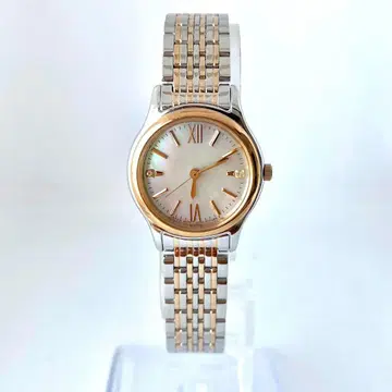 CITIZEN 아테니아 손목시계 솔라 콤비 벨트