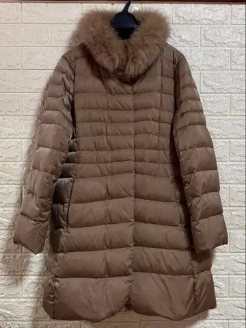 자유구 퀼팅 롱 코트