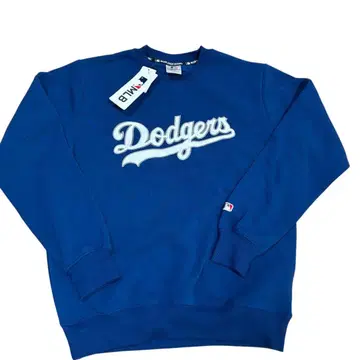 새상품 다저스 맨투맨 트레이닝복 속기모 M 사이즈 파랑