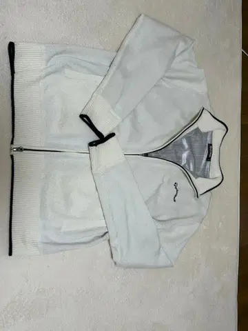 테일러메이드 화이트 집업 자켓 남성 의류