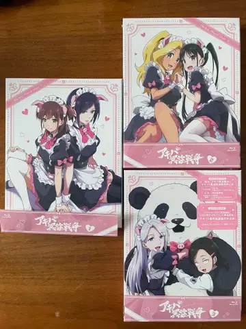 아키바 메이드 전쟁 Blu-ray 1-3권 세트