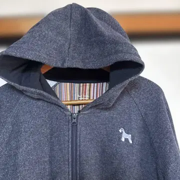 폴스미스 집업 멀티 스트라이프 슈나우저 라운지웨어