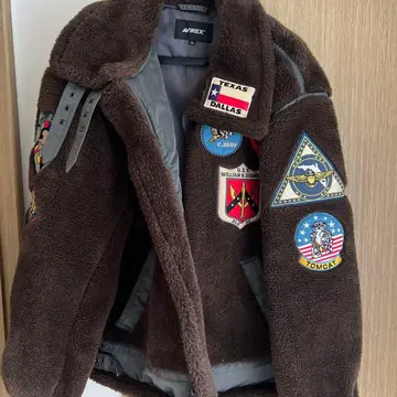 AVIREX 플리스 자켓 2XL