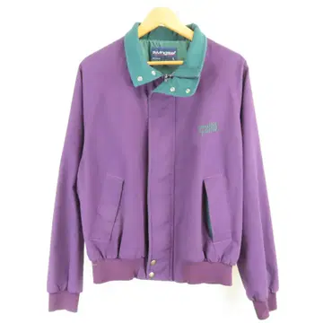 swingster 자수 스탠드 카라 히요쿠 지퍼 자켓 구제 의류 L