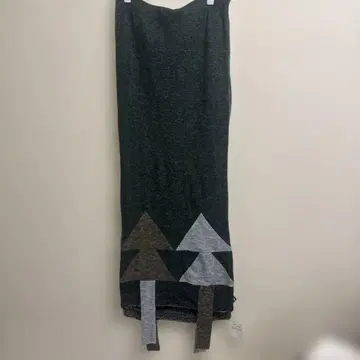 네넷 나무 모티브 캐주얼 두꺼운 원단 머플러