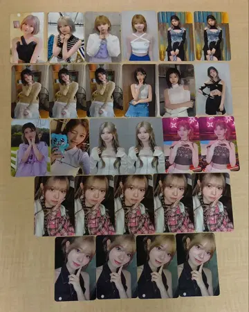 NiziU 리쿠 봉입 혜택 회장 한정 트레이딩 카드 27장 묶음 판매