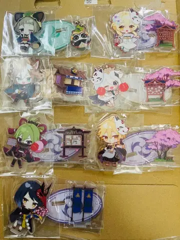 원신 스이파라 아크릴 스탠드 7점