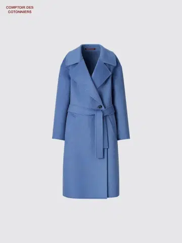 더블 페이스 롱 코트