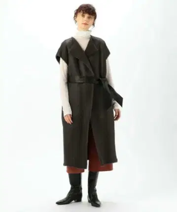 CINQUANTA 완타 무스탕 리버서블 베스트