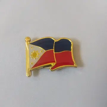 오사카 간사이 박람회 박람회 핑 배지 필리핀 국기