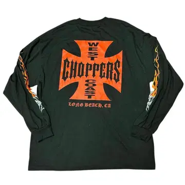 레어 2XL 00s 미국산 WEST COAST CHOPPERS 롱T