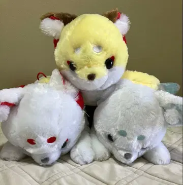 쵸콘과 칸 여우 초 울트라 BIG 봉제 인형