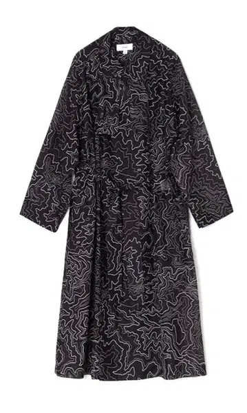 HYKE CONTOUR LINE TRENCH COAT 코트