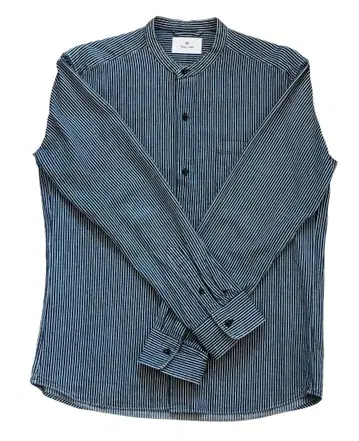 Sonny Label 스트라이프 긴팔 셔츠 M (남성용)