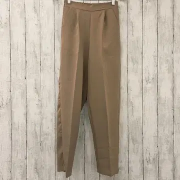 [ 아즈노아즈핑키 ] 테이퍼드 슬랙스 팬츠 브라운