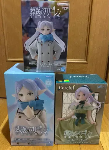 프리렌 피규어 3종 세트 겨울 의류 드레스