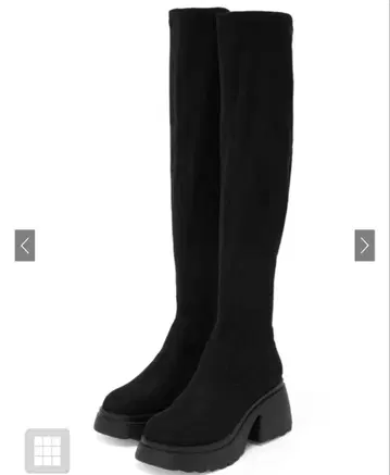 GRL 통굽 니하이 부츠 zr1109 24.0cm SW