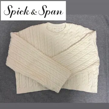 [ 새상품급 ] Spick & Span 케이블 니트 스웨터