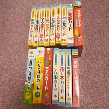 구몬 교육용 그림 카드 세트