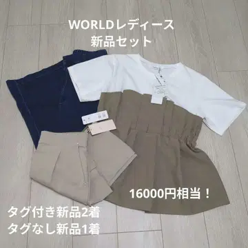 월드 여성용 새상품 세트