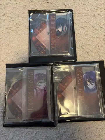 귀멸의 칼날 무한성편 티저 비주얼 아크릴 코스터 3개 세트