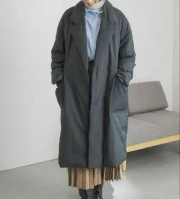 어반 리서치 스티치리스 다운 코트 36 체스터 코트