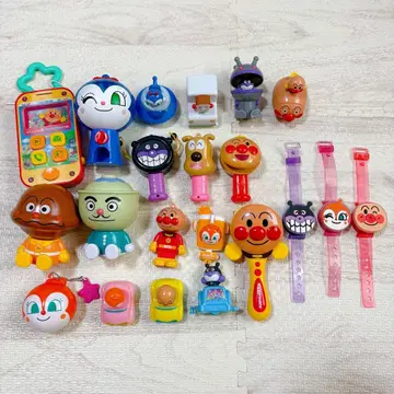 호빵맨 가챠가챠 캡슐 토이 스마트폰 완구 묶음 판매