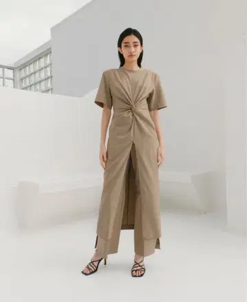 LE CIEL BLEU 22SS TWISTED DRESS