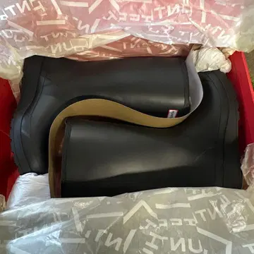 헌터 레인부츠 블랙