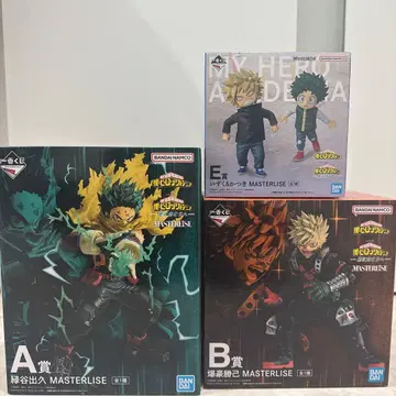 제일복권 나의 히어로 아카데미아 미도리야 이즈쿠 바쿠고 카츠키