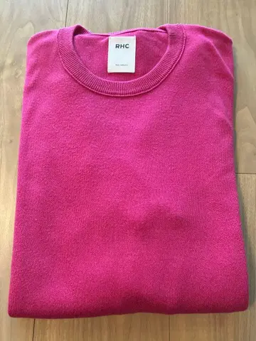 론 하먼 스웨터 L 사이즈 핑크