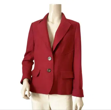 새상품급 라핀 블랑슈 LAPINE 진홍색 자켓 빅 사이즈 42