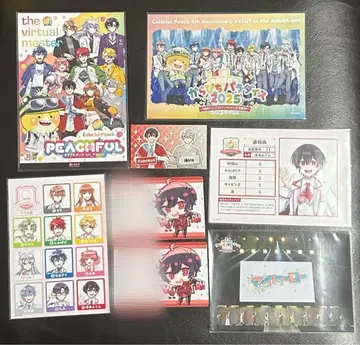 컬러풀 피치 카라피치 유안군 묶음 판매