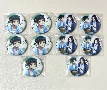 약사의 혼잣말 마오마오 물놀이 캔뱃지 10개