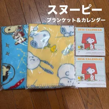 스누피 담요 탁상 달력 2세트
