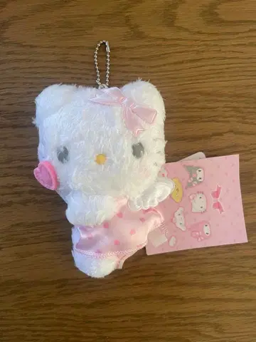 [미사용 새상품] 헬로키티 꿈꾸는 엔젤 마스코트 홀더