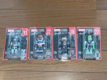 MARVEL 마블 Happy 복권 BE@RBRICK 베어브릭상 4종류