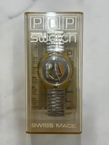 POP SWATCH 팝 스와치 스켈레톤 스위스산