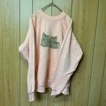 TR13 [ 미국 수입 ] 맨투맨 (트레이닝복) [ 여성용 L ] 핑크