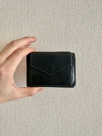 CRAFSTO 영국제 브라이들 가죽 3단 폴더형 지갑 그린