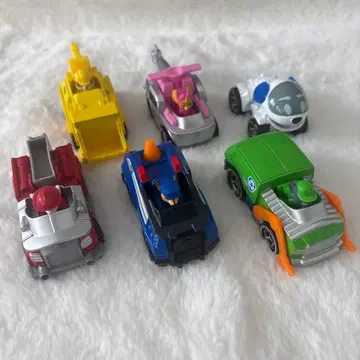 패트롤 다이캐스트 비클 미니카 6대 세트