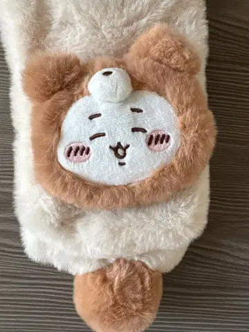 치이카와 중국 miniso 한정판 곰 머플러 치이카와