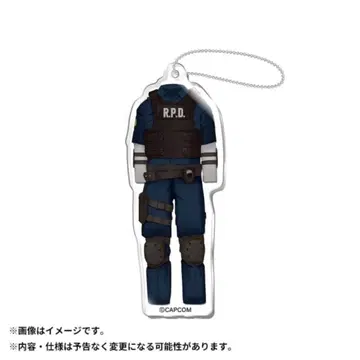 바이오하자드 의상 아크릴 키링