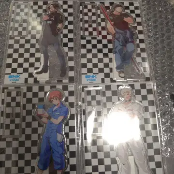 SNK KOF 스태프 아크릴 스탠드 쿠사나기 쿄, 빌리, 크리스 사 세트