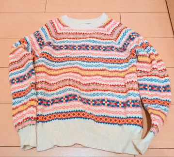 BEAMS BOY 빔즈 보이 울 100% 니트 스웨터 보이